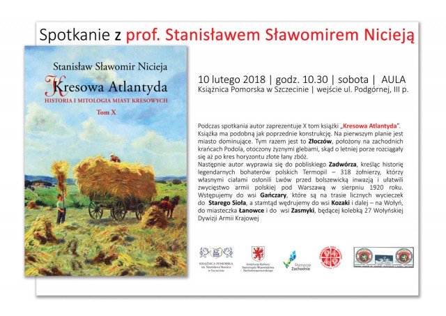 Spotkanie z prof. Stanisławem Sławomirem Nicieją, autorem „Kresowej Atlantydy”