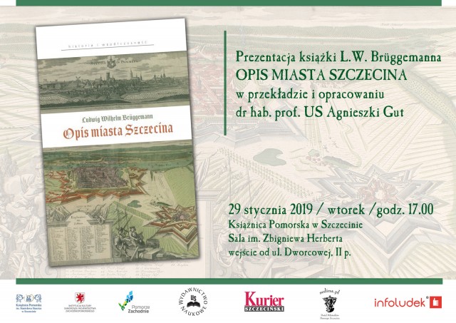 Prezentacja książki Ludwiga Wilhelma Brüggemanna: Opis miasta Szczecina