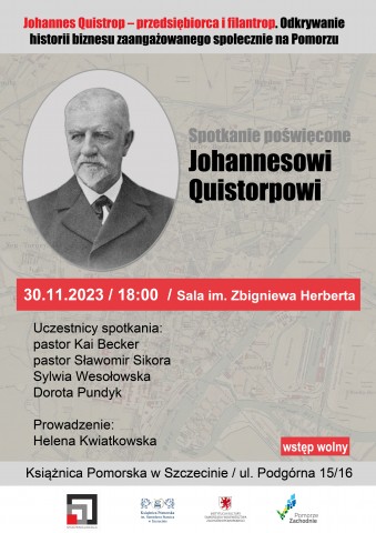 Spotkanie poświęcone Johannesowi Quistorpowi