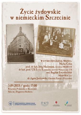 Spotkanie i dyskusja: Życie żydowskie w niemieckim Szczecinie