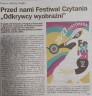 Przed nami Festiwal Czytania Odkrywcy Wyobraźni, Kurier Szczeciński 2022 nr 224